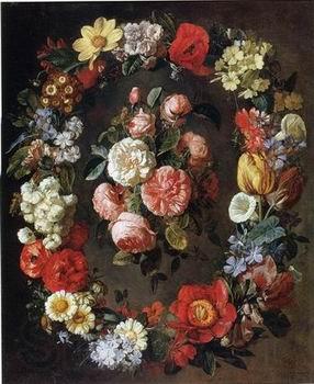 unknow artist Floral, beautiful classical still life of flowers 022